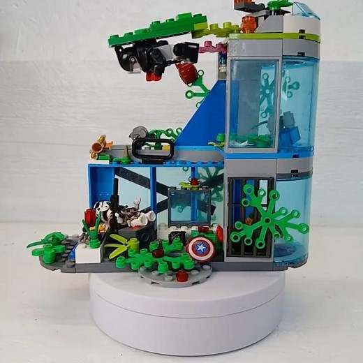 I Built the Lego Avengers TOWER