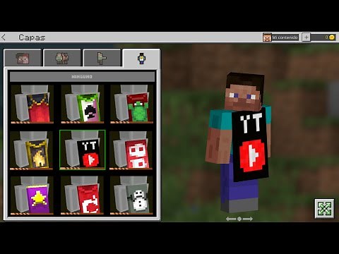 Como Obtener Capas Personalizadas en Minecraft Bedrock!