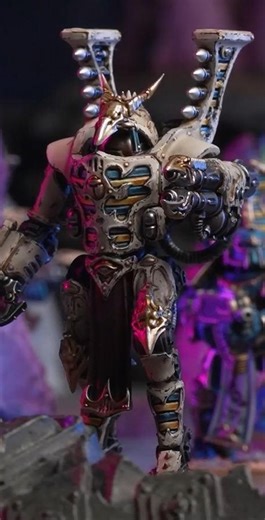 Magnus brings real robots to the fight. Check out the new Sekhetar mini included in the Warpflame Thrallband box, on pre-order now. | LEXICANUM