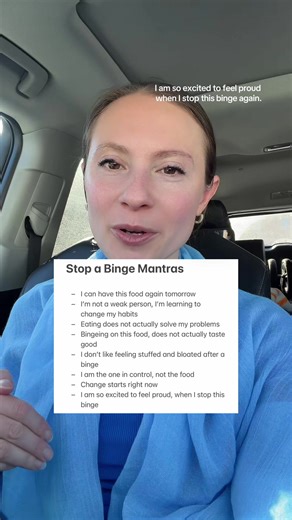 Replying to @Jenni How to stop a binge in 30 seconds 💪 #selfimprovement #mindfuleating #mindsetshift