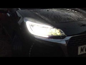 Citroen DS3 LED Vision Headlights - different settings