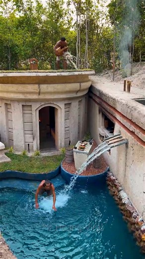 587K views · 23K reactions | Cooking At Our Modern Underground Hut | Mr.Heang Viral | Facebook