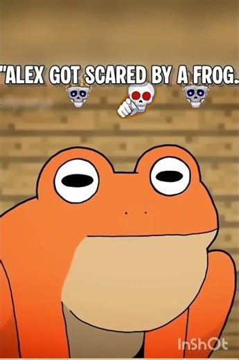 ALEX scared FROM frogs #viral