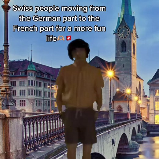 Swiss People Relocating Between German and French Switzerland
