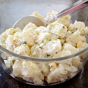 All-American Potato Salad with Eggs and Sweet Pickles | America's Test Kitchen