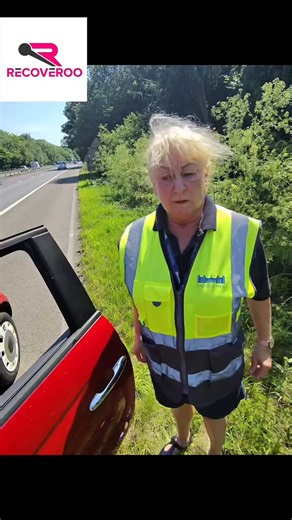 What an absolute legend! 🙌❤️ These recovery guys were already on their way to another job and running tight on time, but they still pulled over when they saw a lady in serious distress.Her car had overheated on a busy road, she had completely lost all signal on her phone, and she was understandably terrified and crying, not knowing what to do or how much a rescue would even cost.Despite being up against the clock, these guys stepped up. They calmed her down, told her they wouldn't charge her ju