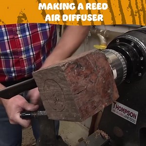 Making a Reed Air Diffuser | Woodturning with Tim Yoder