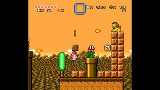 [SMW Custom Songs]SMW Custom Music - Mario Kart 64 - 3 Raceways and Wario Stadiu