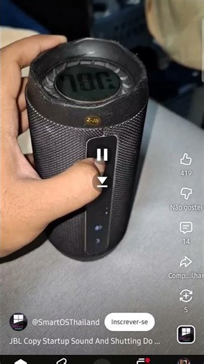 JBL low battery powering off