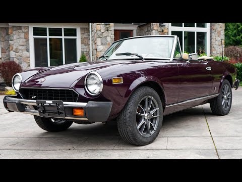 1978 Fiat 124 Spider Walk-around Video