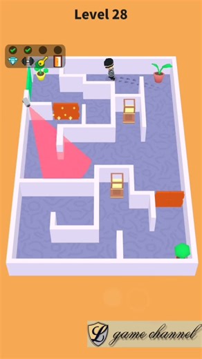 robbery escape sneak & run 😉😉 gameplay // l game channel // android,ios 15555 #mobilegame #shorts