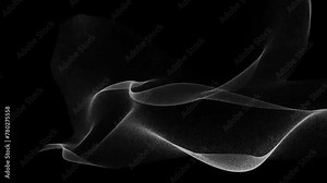 Abstract moving particles animation for background of video clips or just like that.