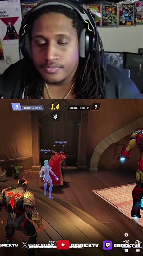 Every Players dream playing against BP #marvelrivals