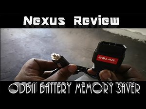Car Settings Memory Saver - ODBII