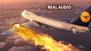 43K views · 879 reactions | Bursting into Flames After Takeoff Over New York | Boeing 747-8 on Fire (With Real Audio). Find out why the engine no. 1 of the Boeing 747-8 operating Lufthansa Flight 401 burst into flames after taking off from New York John F. Kennedy International Airport. | TheFlightChannel | Facebook