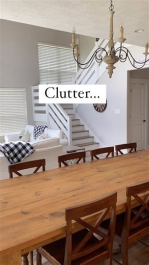 18K views · 97 reactions | Clutter causes constant stress. ⬇️...