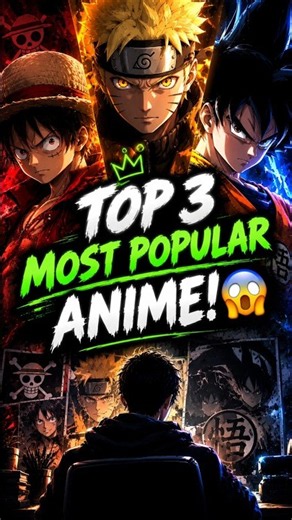 😱 TOP 3 MOST POPULAR ANIME! #1 Will Shock You 🤯🔥