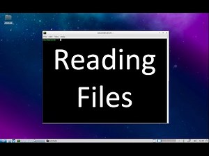 Command Line: Reading Files