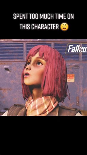 3D Kawaii Girl Fallout 76 Character Creation