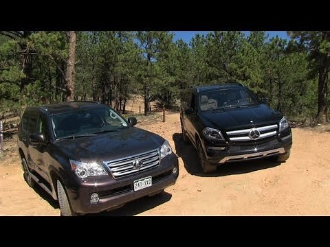2013 Mercedes-Benz GL350 vs Lexus GX460 Off-Road Mountain Mashup Review