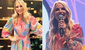 Amy Huberman 'Robbed' Vogue Williams' Dress for Late Late Show Appearance