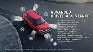 5.2K views · 100 reactions | Have a safe trip wherever you go. The All-New 2022 Chevy Trailblazer offers a host of multiple advanced passive and active safety features, making it the ideal choice when it comes to finding your perfect drive. Get to know more about the All-New 2022 Chevy Trailblazer at https://bit.ly/ChevyTBZ or visit your nearest Chevrolet dealer. #MakeYourOwnPath #2022ChevyTrailblazer | Chevrolet Philippines | Facebook