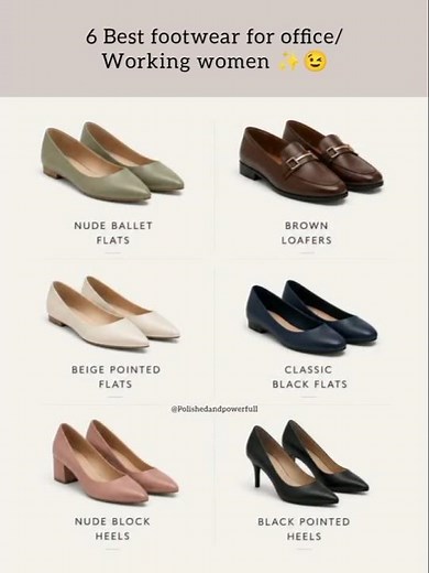 Best flats for office work ✨👠 #footwear #womensfashion #office #formalwear #trending #glowup #shorts