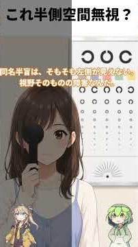 半側空間無視と同名半盲
