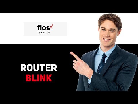 Fios Router Blinking White And Yellow 2025