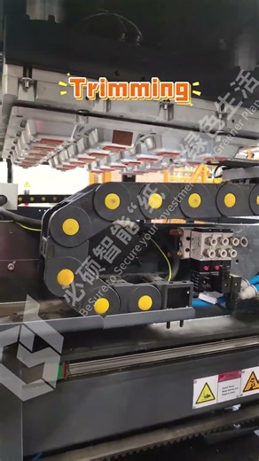 How Molded Pulp Tableware Is Made | Full Production Line + Lamination | Pulp Molding Machine