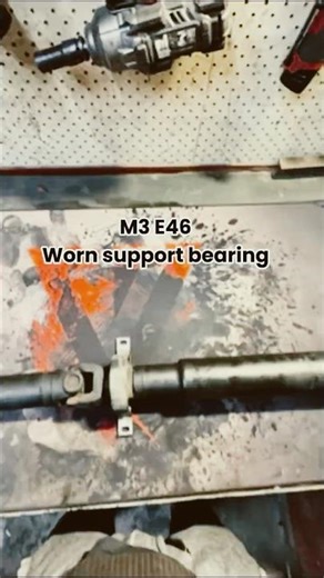 Common BMW E46 M3 Problem – Center Support Bearing