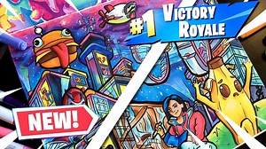 NEW Fortnite Season 9 Drawing! 🏙️🎮 NEO TILTED in Copic Markers (Satisfying Art Process)