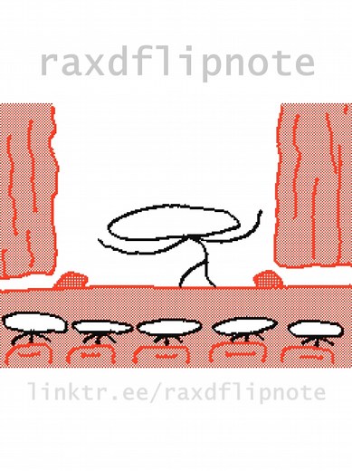 Breaking a Leg: Animated Flipnote Presentation