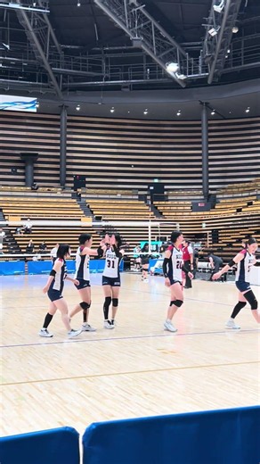 【第2セットも日体！】日体2-0筑波で日体が大きくリード！ #univas #volleyball #バレーボール