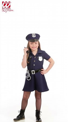 49085 | 4908 - "POLICE OFFICER" (dress, belt, hat, handcuffs, radio)