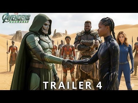 Avengers Doomsday Trailer | Wakanda in Danger | Doctor Doom #avengers
