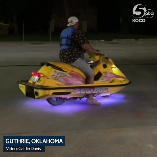 SPOTTED IN OKLAHOMA 👀 Have you seen a "jet-ski scooter" before? | KOCO 5 News