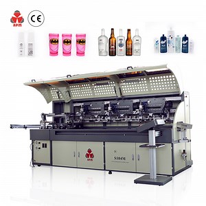 [Hot Item] Economic Full Automatic Plastic Bottle Screen Printer Pet Bottle Screen Printing Machine