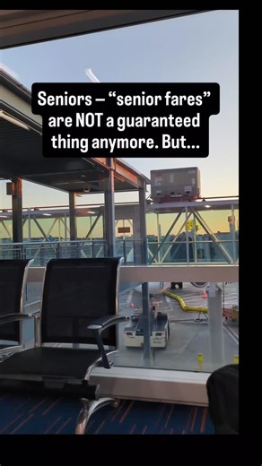 Kim Kirkley | Travel Savings + Phone Money on Instagram: "Seniors — “senior fares” are NOT a guaranteed thing anymore. Some airlines killed them. Some still offer them… but only on certain trips. Here’s the real deal: ✅ United admits it: they offer senior discounts on some flights — not all. � ❌ Southwest is crystal clear: no senior fares. � United Airlines Help Center | Southwest Airlines So if you’re 65+, don’t guess. Don’t assume. Ask. Say this on the phone or in chat: “Can you check whether