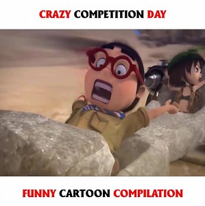 You will never guess who won this competition 😅😂 Cre: Super ToonsTV | Cartoon Mysteries