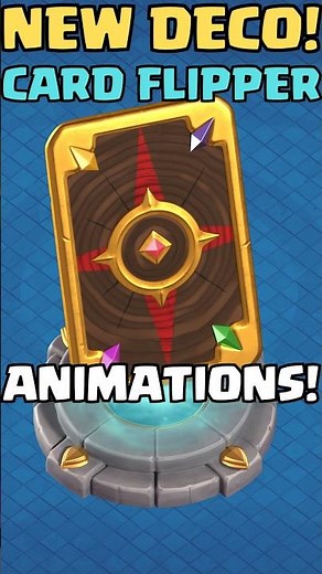 NEW Card Flipper Decoration - All Animations! (Clash Of Clans)