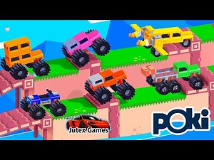 Poki Games: Drive Mad Level 195 Gameplay 🚗 Fancade Online Games