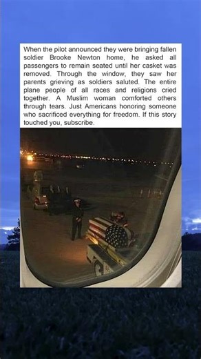 "A Fallen Soldier Honored by All: The Heartwarming Flight Tribute"