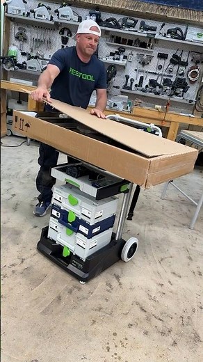 The @festool-canada extension table for the MW 1000 mobile work bench for more work surface