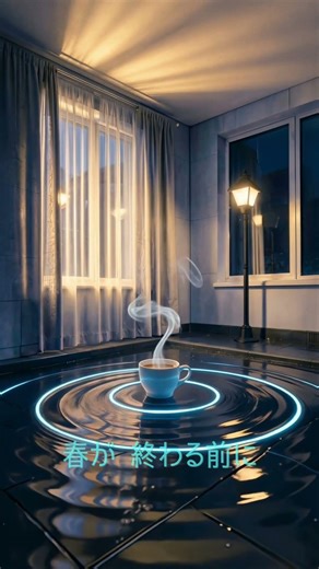 春が終わる前に｜Before Spring Ends...（静かなブルーを飲み干す夜）