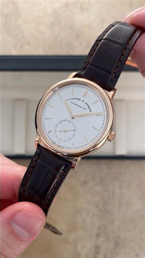 Simple, PERFECTION... Unboxing A. Lange & Söhne's Saxonia Automatic