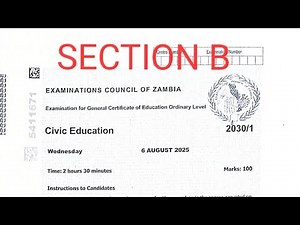 2025 GCE CIVIC ED SECTION B EXTERNAL