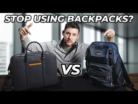 Why You Should STOP Using a Backpack for Work (Tumi vs Maverick)
