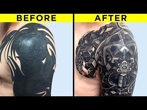 Most Creative Tattoo Cover Ups