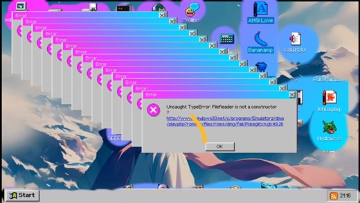 Windows 93's Crazy Errors (The Legend of Luo Xiaohei)